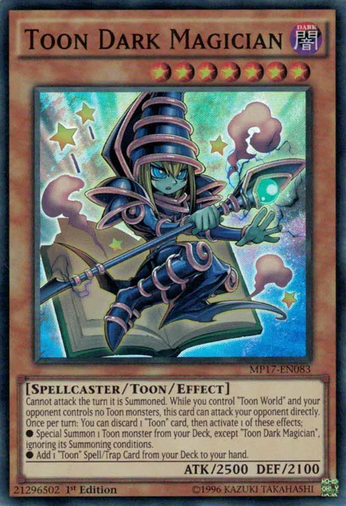 Toon Dark Magician [MP17-EN083] Super Rare | Clutch Gaming