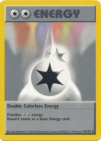 Double Colorless Energy (96/102) [Base Set Shadowless Unlimited] | Clutch Gaming