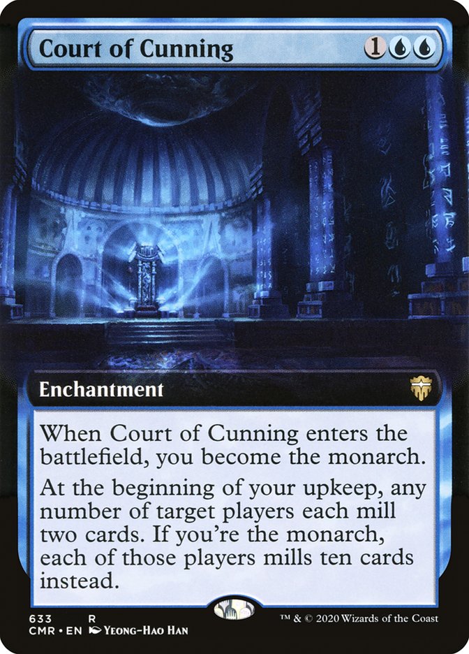 Court of Cunning (Extended Art) [Commander Legends] | Clutch Gaming