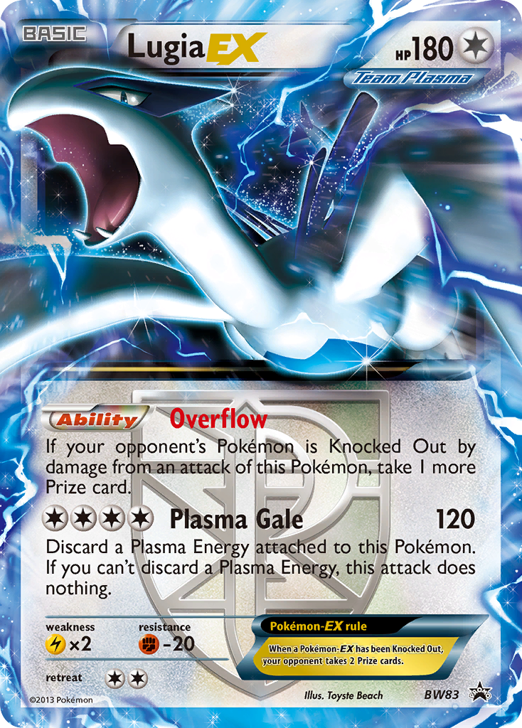 Lugia EX (BW83) [Black & White: Black Star Promos] | Clutch Gaming