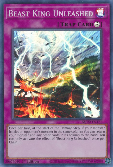 Beast King Unleashed [MP22-EN171] Super Rare | Clutch Gaming