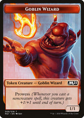 Construct // Goblin Wizard Double-Sided Token [Core Set 2021 Tokens] | Clutch Gaming