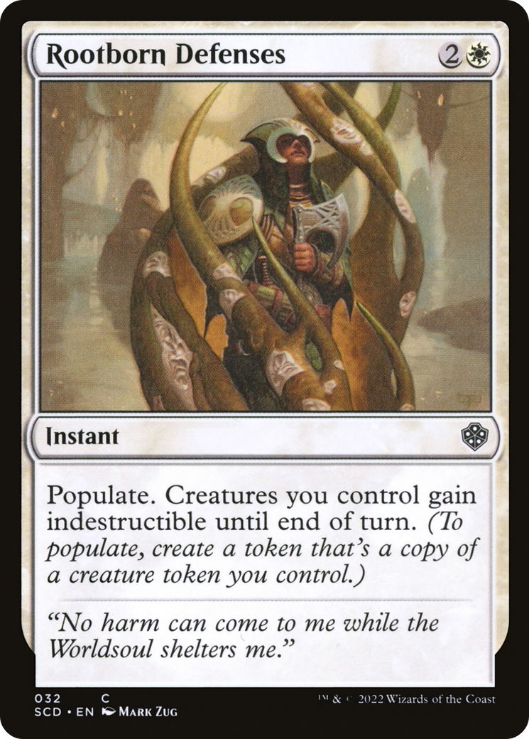 Rootborn Defenses [Starter Commander Decks] | Clutch Gaming