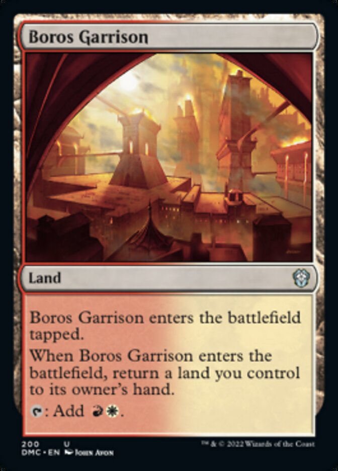 Boros Garrison [Dominaria United Commander] | Clutch Gaming