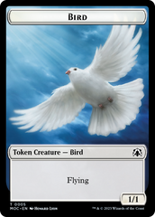 Bird // Kobolds of Kher Keep Double-Sided Token [March of the Machine Commander Tokens] | Clutch Gaming