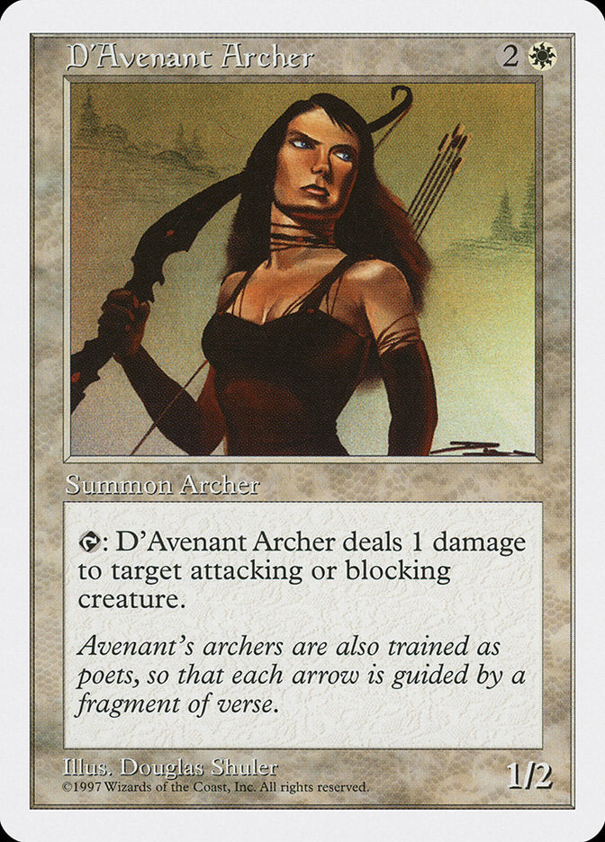 D'Avenant Archer [Fifth Edition] | Clutch Gaming