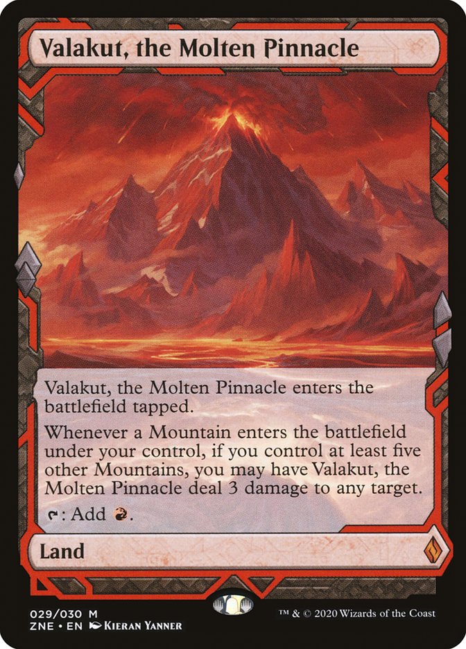 Valakut, the Molten Pinnacle (Expeditions) [Zendikar Rising Expeditions] | Clutch Gaming