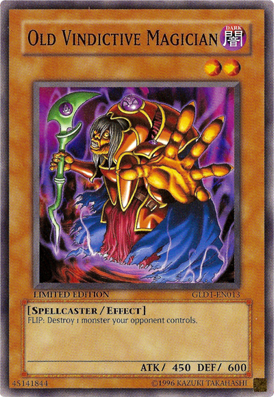 Old Vindictive Magician [GLD1-EN013] Common | Clutch Gaming