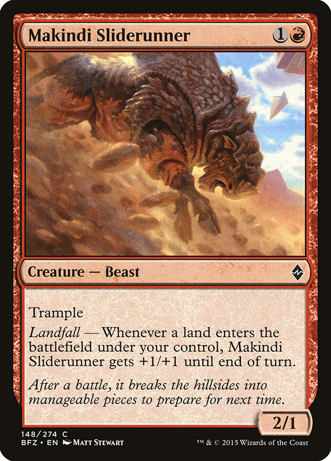 Makindi Sliderunner [Battle for Zendikar] | Clutch Gaming