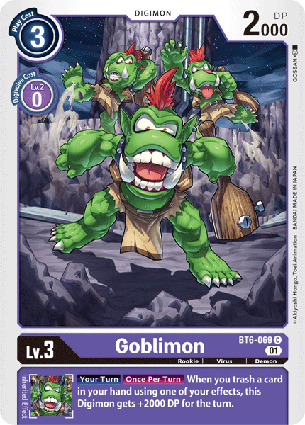 Goblimon [BT6-069] [Double Diamond] | Clutch Gaming