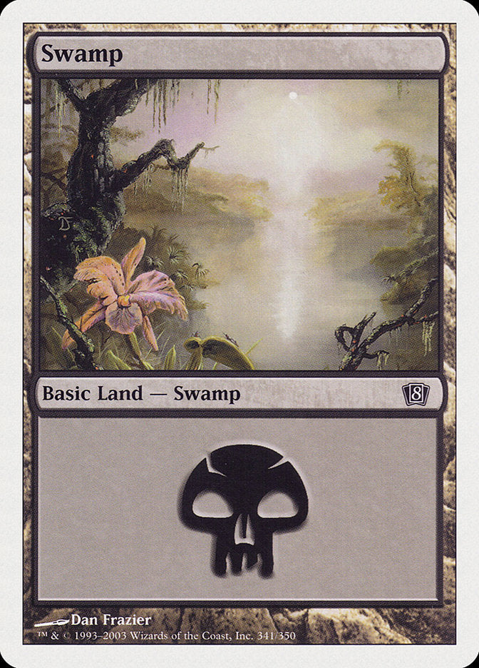 Swamp (341) [Eighth Edition] | Clutch Gaming