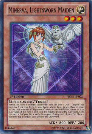 Minerva, Lightsworn Maiden [SDLI-EN002] Super Rare | Clutch Gaming