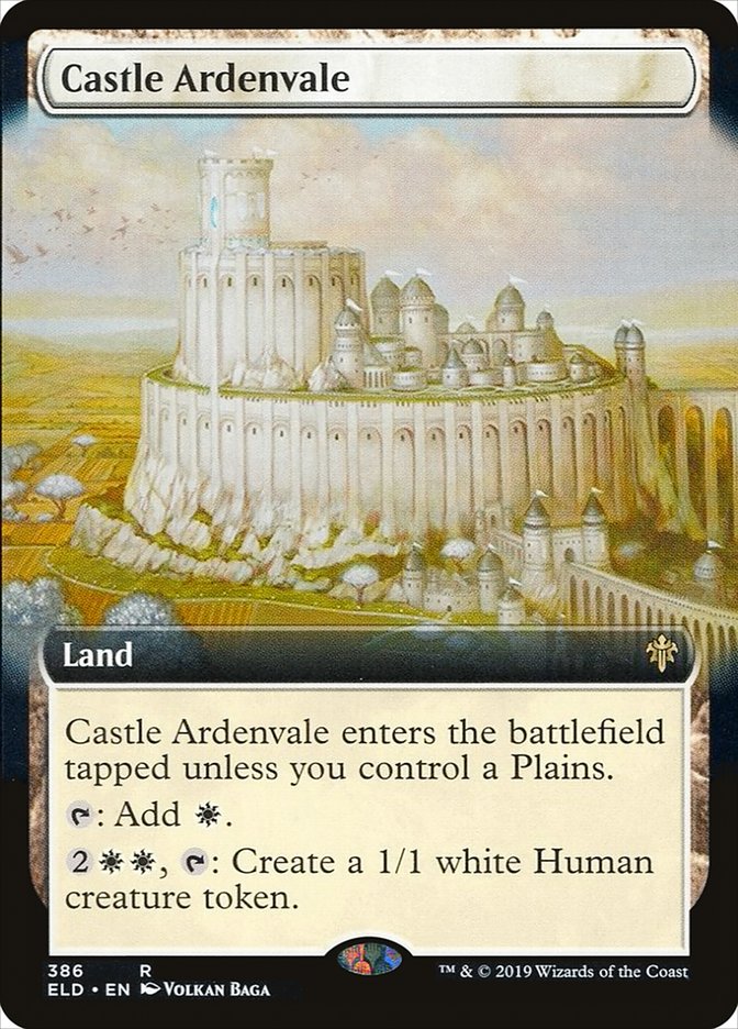 Castle Ardenvale (Extended Art) [Throne of Eldraine] | Clutch Gaming