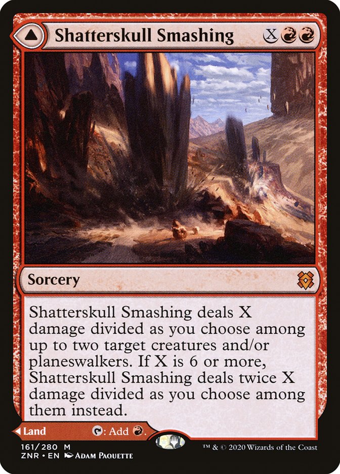 Shatterskull Smashing // Shatterskull, the Hammer Pass [Zendikar Rising] | Clutch Gaming