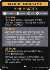 Mini-Master (Magic Minigame) [Commander Legends: Battle for Baldur's Gate Minigame] | Clutch Gaming