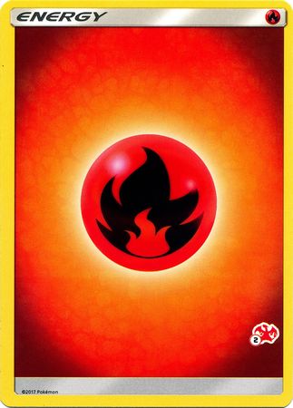 Fire Energy (Charizard Stamp #2) [Battle Academy 2020] | Clutch Gaming