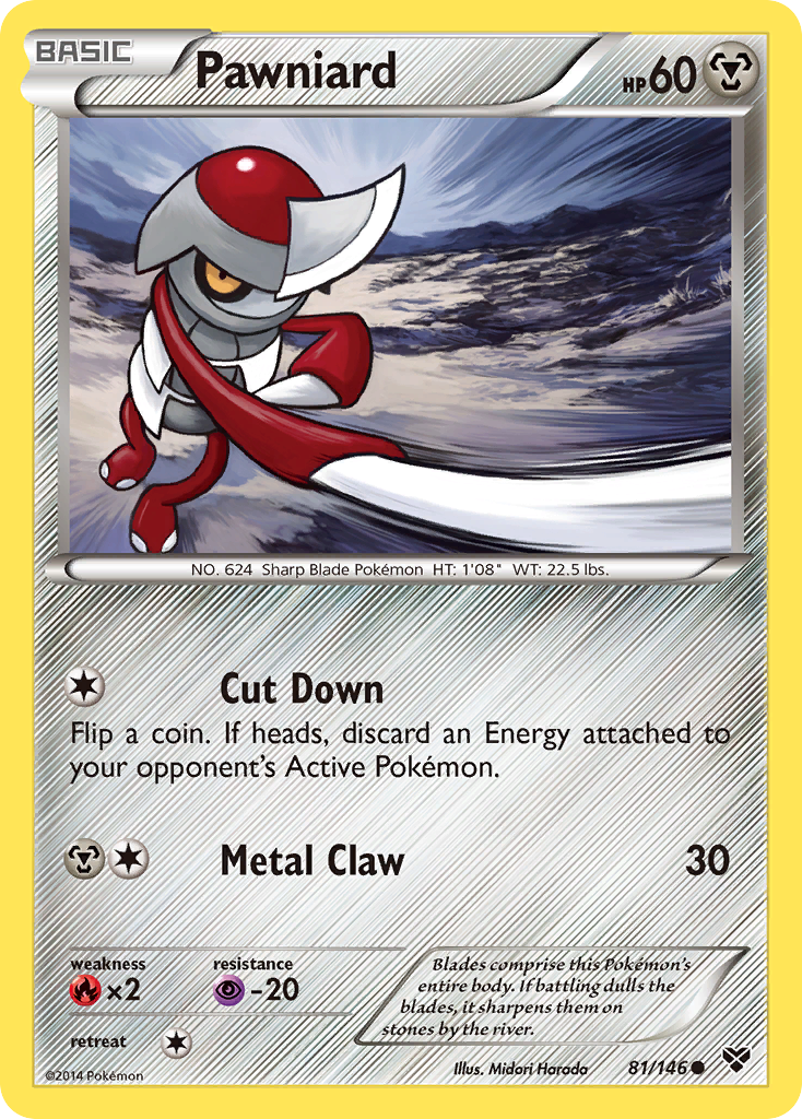 Pawniard (81/146) [XY: Base Set] | Clutch Gaming