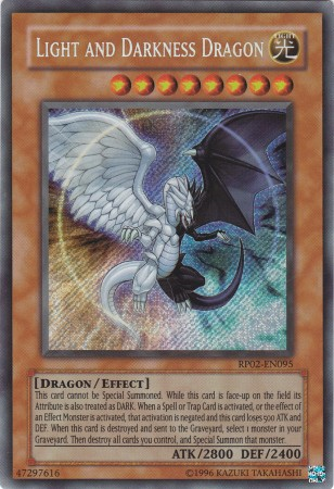 Light and Darkness Dragon [RP02-EN095] Secret Rare | Clutch Gaming