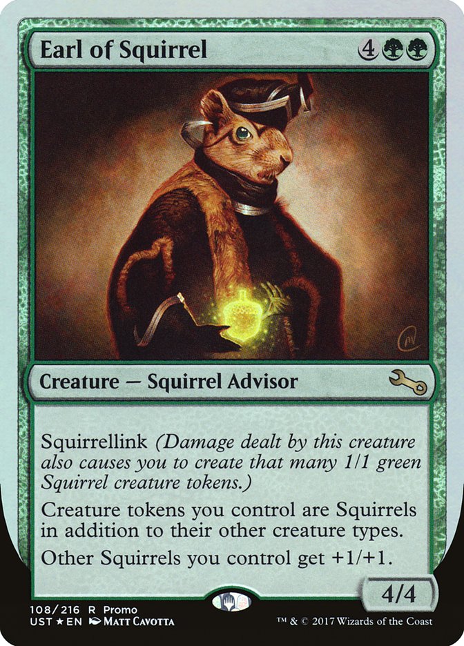 Earl of Squirrel (Draft Weekend) [Unstable Promos] | Clutch Gaming