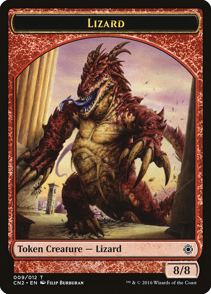 Lizard Token [Conspiracy: Take the Crown Tokens] | Clutch Gaming