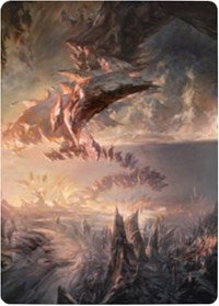 Needleverge Pathway Art Card [Zendikar Rising Art Series] | Clutch Gaming