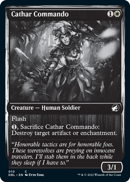 Cathar Commando [Innistrad: Double Feature] | Clutch Gaming