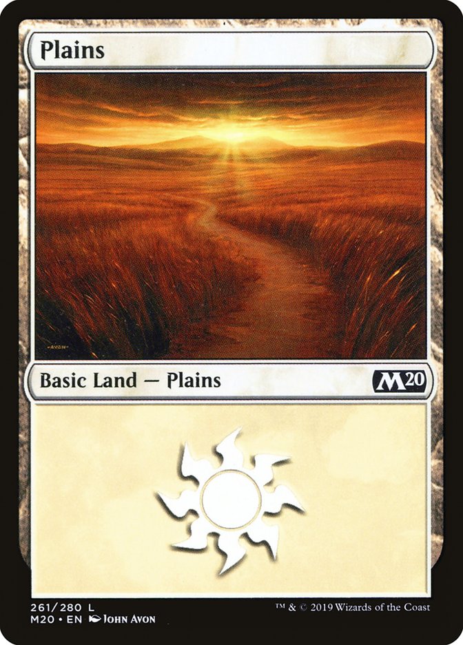 Plains (261) [Core Set 2020] | Clutch Gaming