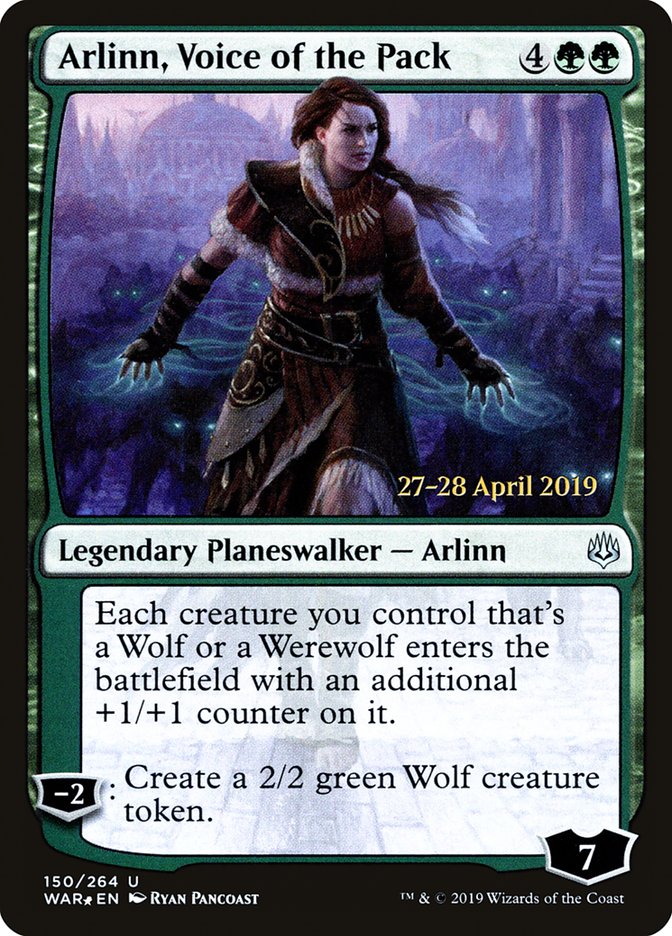 Arlinn, Voice of the Pack [War of the Spark Prerelease Promos] | Clutch Gaming