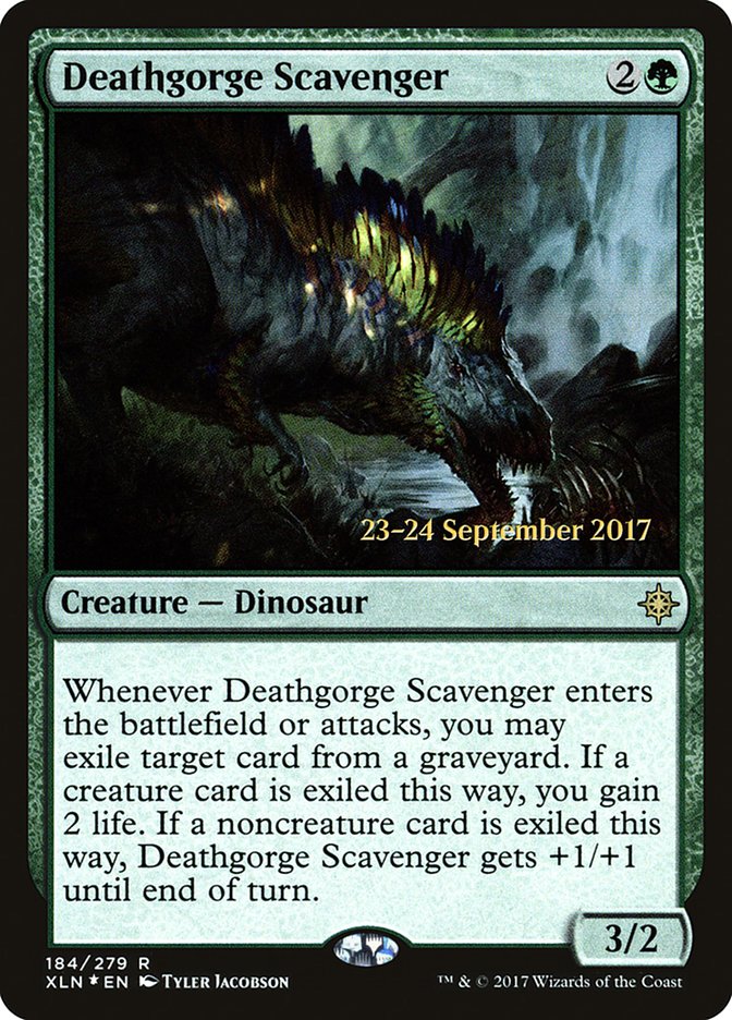 Deathgorge Scavenger [Ixalan Prerelease Promos] | Clutch Gaming