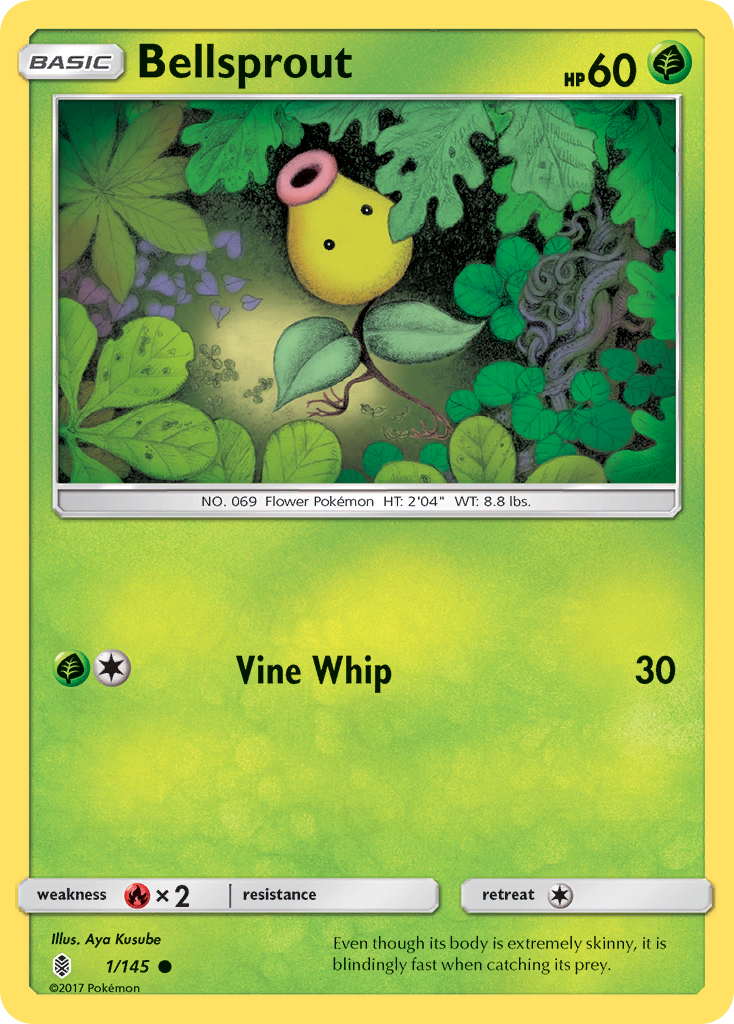 Bellsprout (1/145) [Sun & Moon: Guardians Rising] | Clutch Gaming