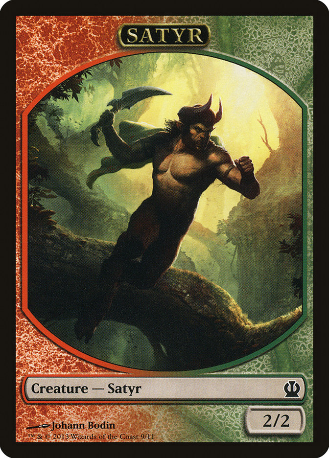 Satyr Token [Theros Tokens] | Clutch Gaming