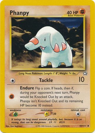 Phanpy (43/111) [Neo Genesis Unlimited] | Clutch Gaming