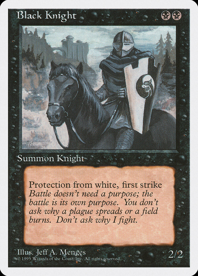 Black Knight [Fourth Edition] | Clutch Gaming