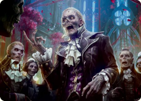 Undead Butler Art Card [Innistrad: Crimson Vow Art Series] | Clutch Gaming