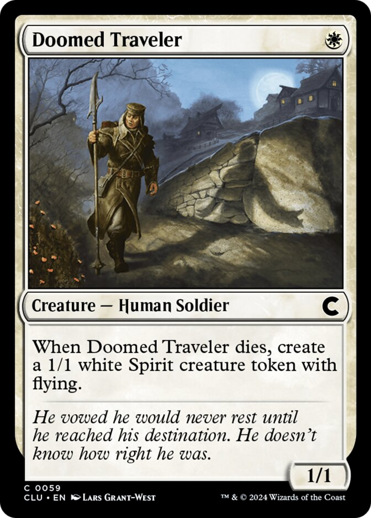 Doomed Traveler [Ravnica: Clue Edition] | Clutch Gaming