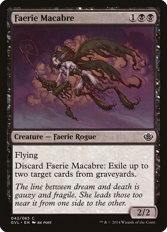 Faerie Macabre (Garruk vs. Liliana) [Duel Decks Anthology] | Clutch Gaming