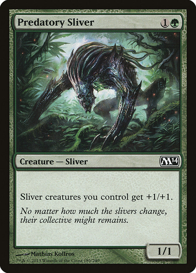 Predatory Sliver [Magic 2014] | Clutch Gaming