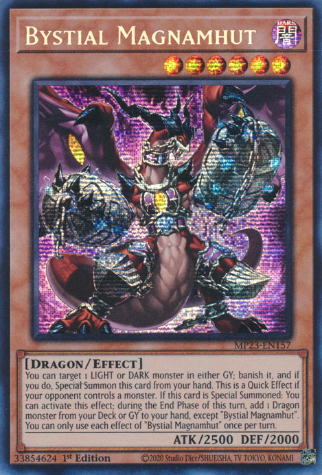 Bystial Magnamhut [MP23-EN157] Prismatic Secret Rare | Clutch Gaming