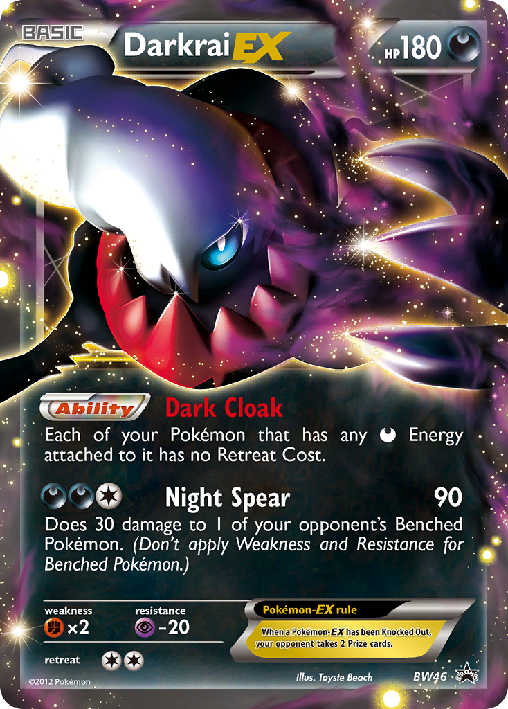 Darkrai EX (BW46) [Black & White: Black Star Promos] | Clutch Gaming