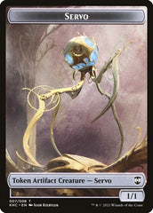 Elf Warrior // Servo Double-Sided Token [Kaldheim Commander Tokens] | Clutch Gaming