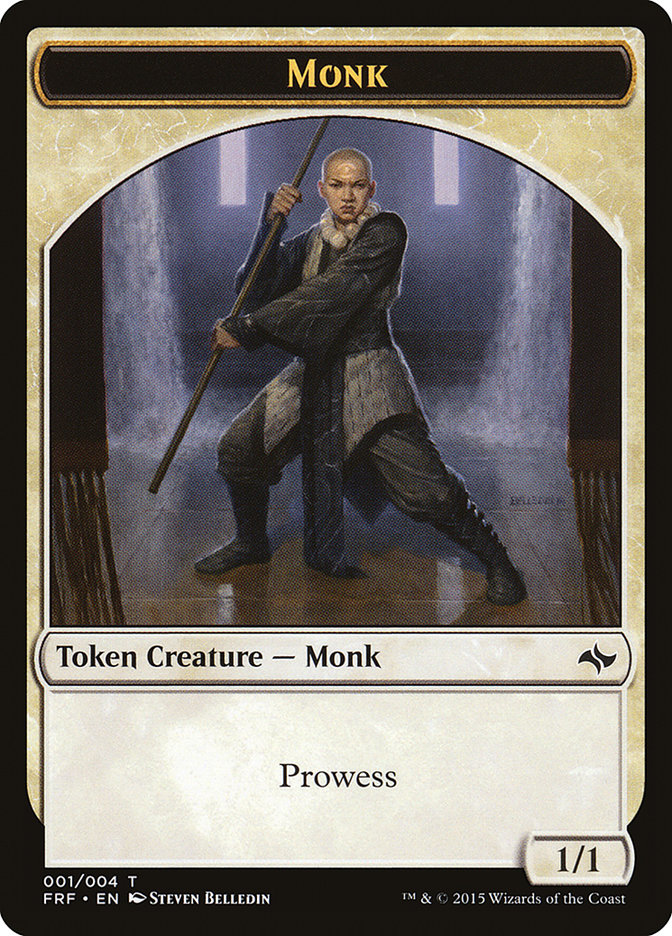 Monk Token [Fate Reforged Tokens] | Clutch Gaming