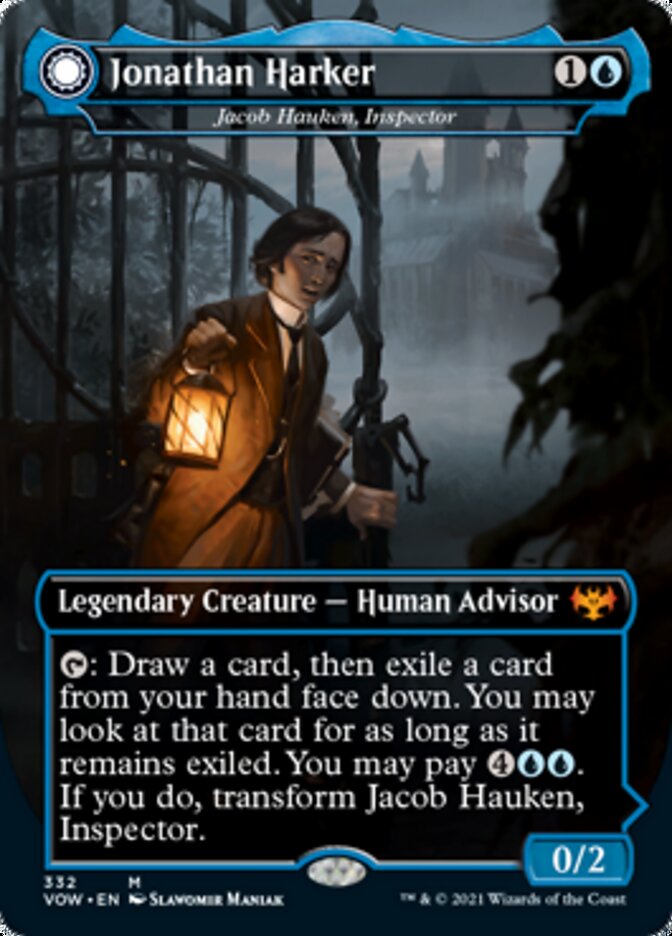 Jacob Hauken, Inspector // Hauken's Insight - Jonathan Harker // Harker's Obsessive Inquiry [Innistrad: Crimson Vow] | Clutch Gaming