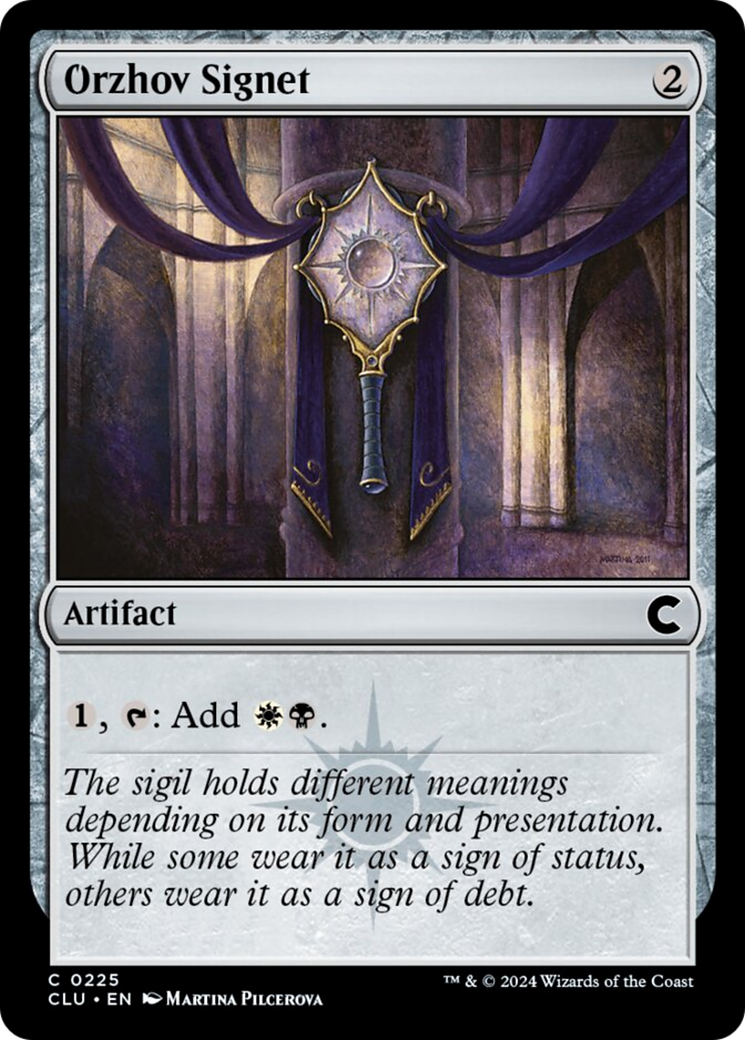 Orzhov Signet [Ravnica: Clue Edition] | Clutch Gaming