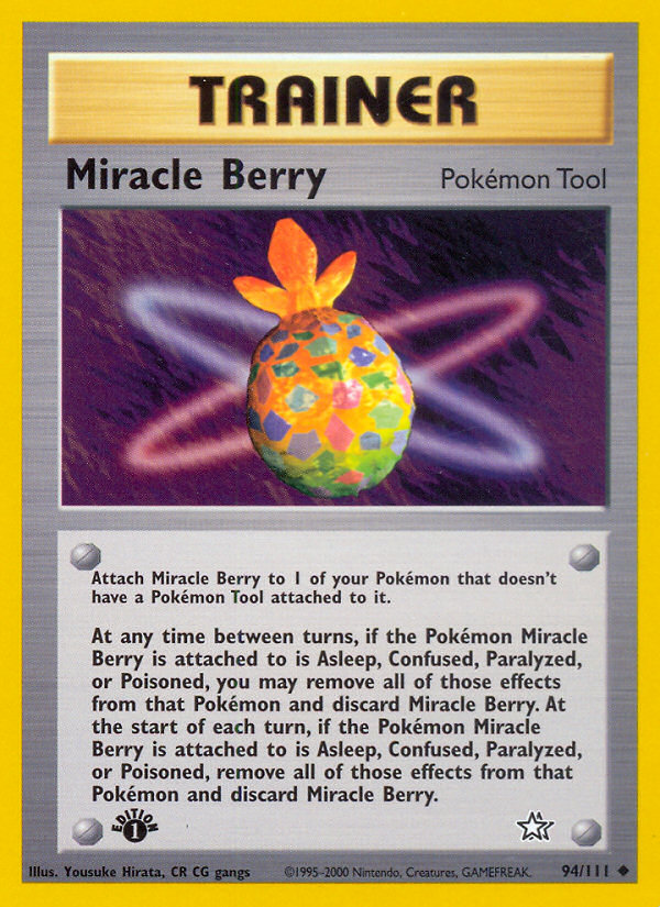 Miracle Berry (94/111) [Neo Genesis 1st Edition] | Clutch Gaming