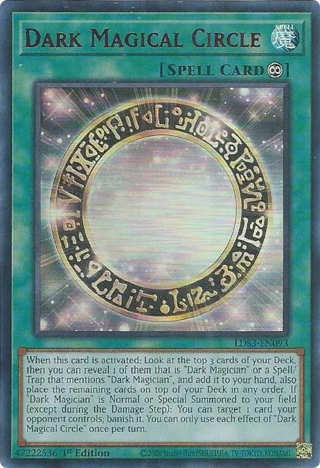 Dark Magical Circle (Red) [LDS3-EN093] Ultra Rare | Clutch Gaming