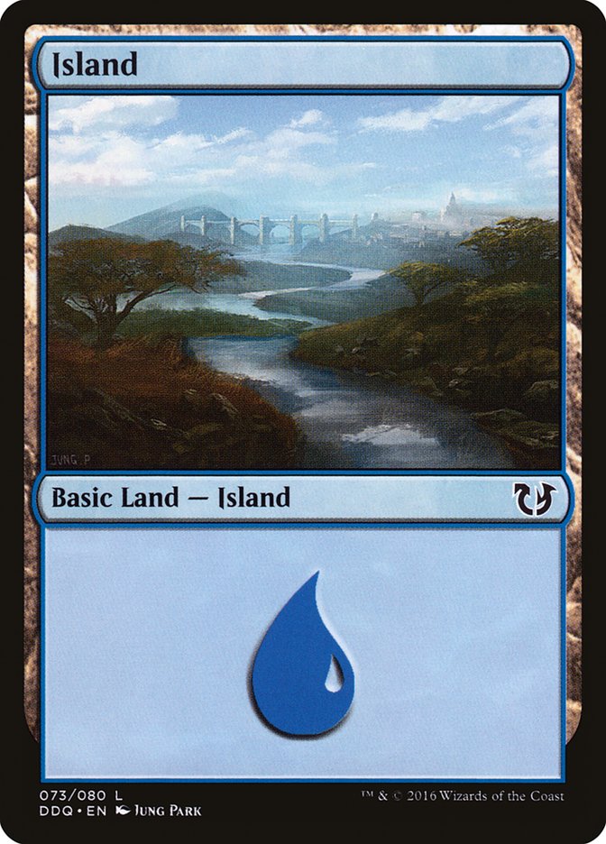 Island (73) [Duel Decks: Blessed vs. Cursed] | Clutch Gaming