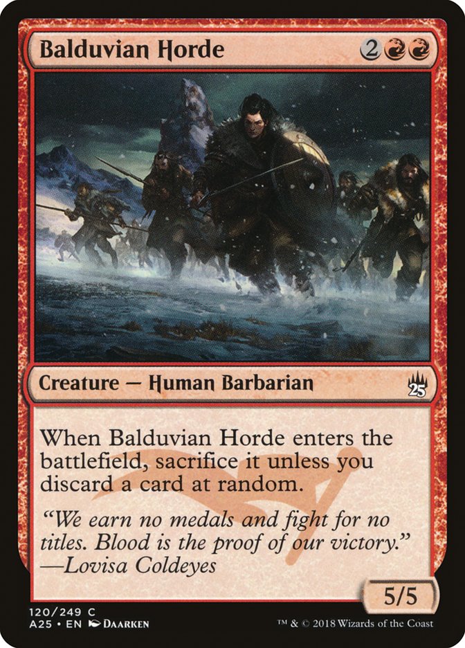 Balduvian Horde [Masters 25] | Clutch Gaming