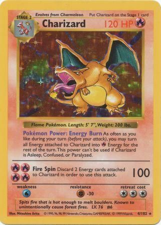 Charizard (4/102) [Base Set Shadowless Unlimited] | Clutch Gaming