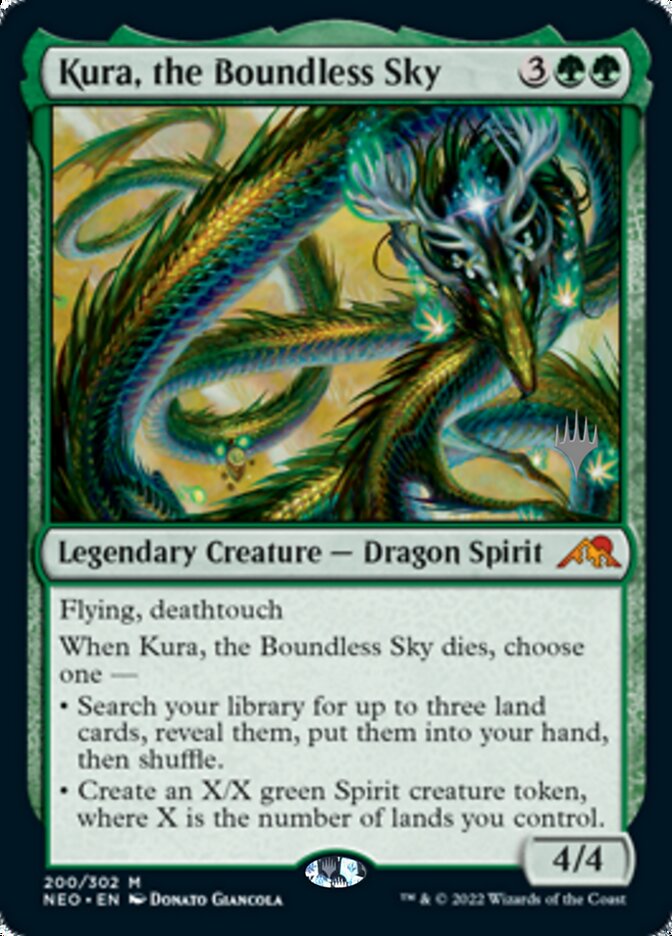 Kura, the Boundless Sky (Promo Pack) [Kamigawa: Neon Dynasty Promos] | Clutch Gaming