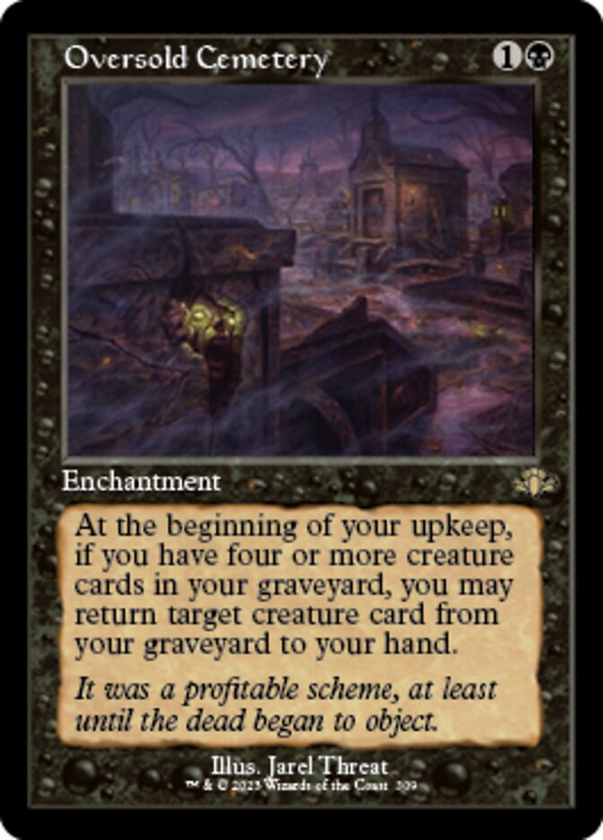 Oversold Cemetery (Retro) [Dominaria Remastered] | Clutch Gaming